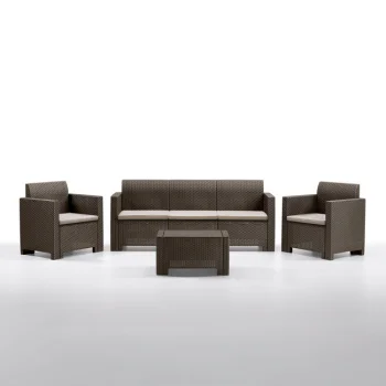 Bica baštenska garnitura Nebraska 3 braon Bica baštenska garnitura Nebraska 3 braon